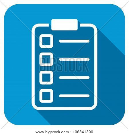 Examination Longshadow Icon