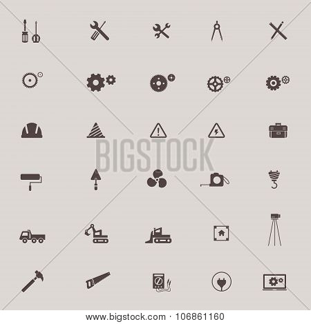 Civil Engineering, Technician, Labour, Excavator Transport And Construction Site Industry Graphic To