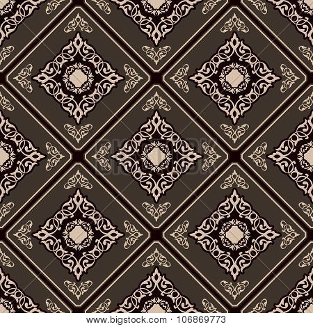 Seamless elegant Ornamental pattern.