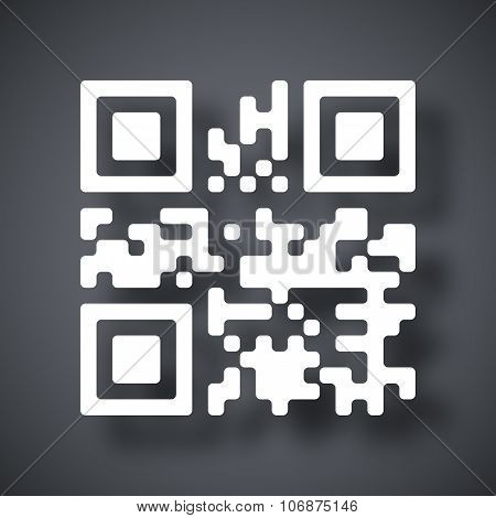 Qr Code Vector Icon