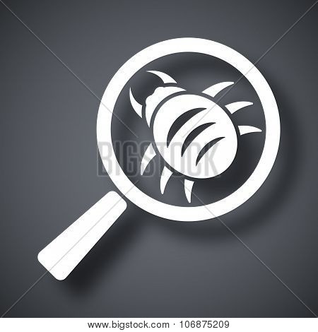 Vector Antivirus Scanning Icon