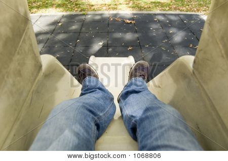 Far scivolare le gambe