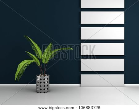 Modern interior composition