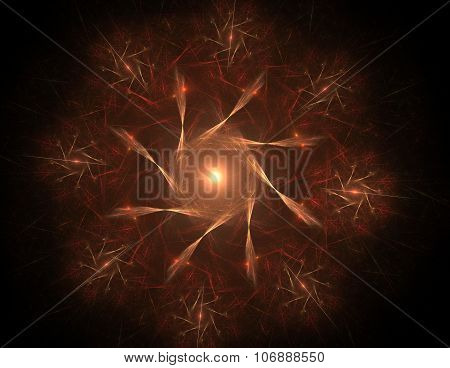The Colors In The Series, Fancy Paint. Background Consists Of Fractal Color Texture And Is Suitable