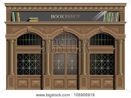 The Exterior Facade Of Wood.