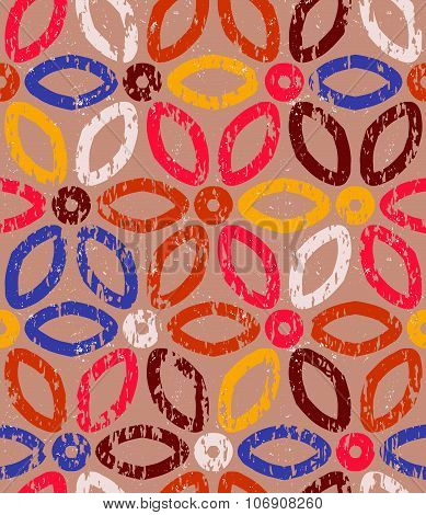 Abstract geometric vector pattern