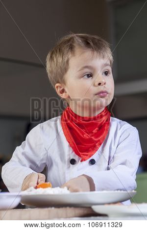 Young cook