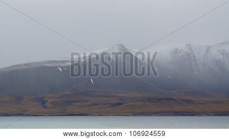 Svalbard. Gronfjorden.