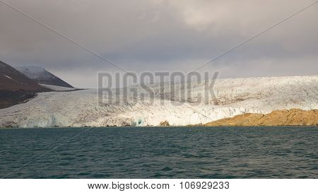 Svalbard. Nordenskioldbreen