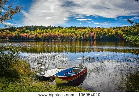 September on the lake.