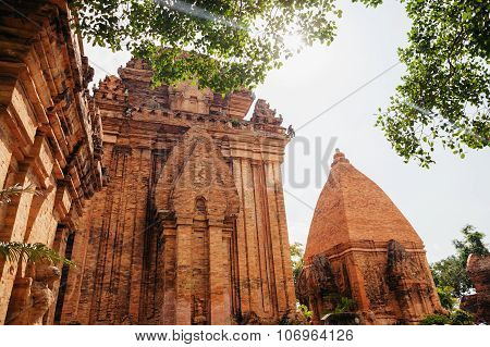 Po Nagar Cham Towers Pagoda In Nha Trang, Vietnam