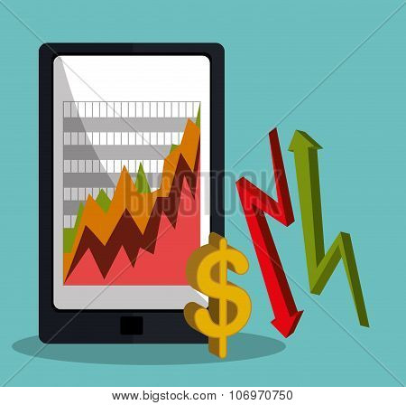 Stock market with statistics
