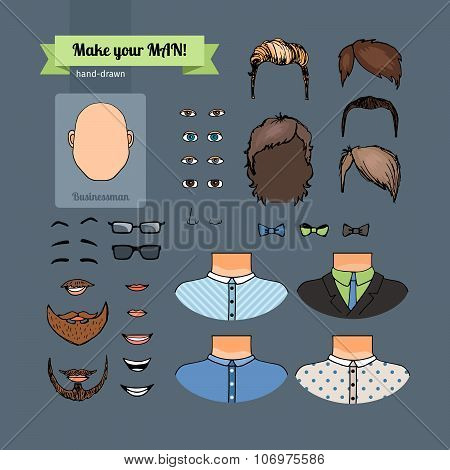 Face for Businessman