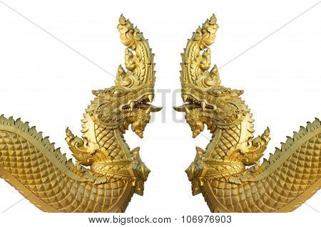 Naka Dragon isolated closed-up