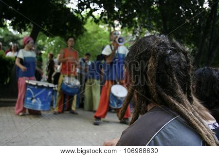 Performance During Caceres Womad