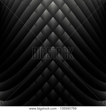 Abstract Black And White Vector Geometric Background
