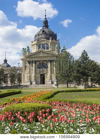 The Szechenyi Bath In Budapest