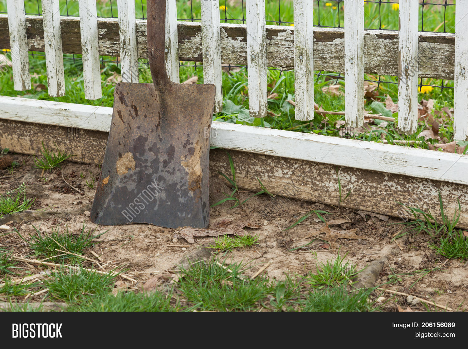Dirty Shovel On Farm Image & Photo (Free Trial) Bigstock