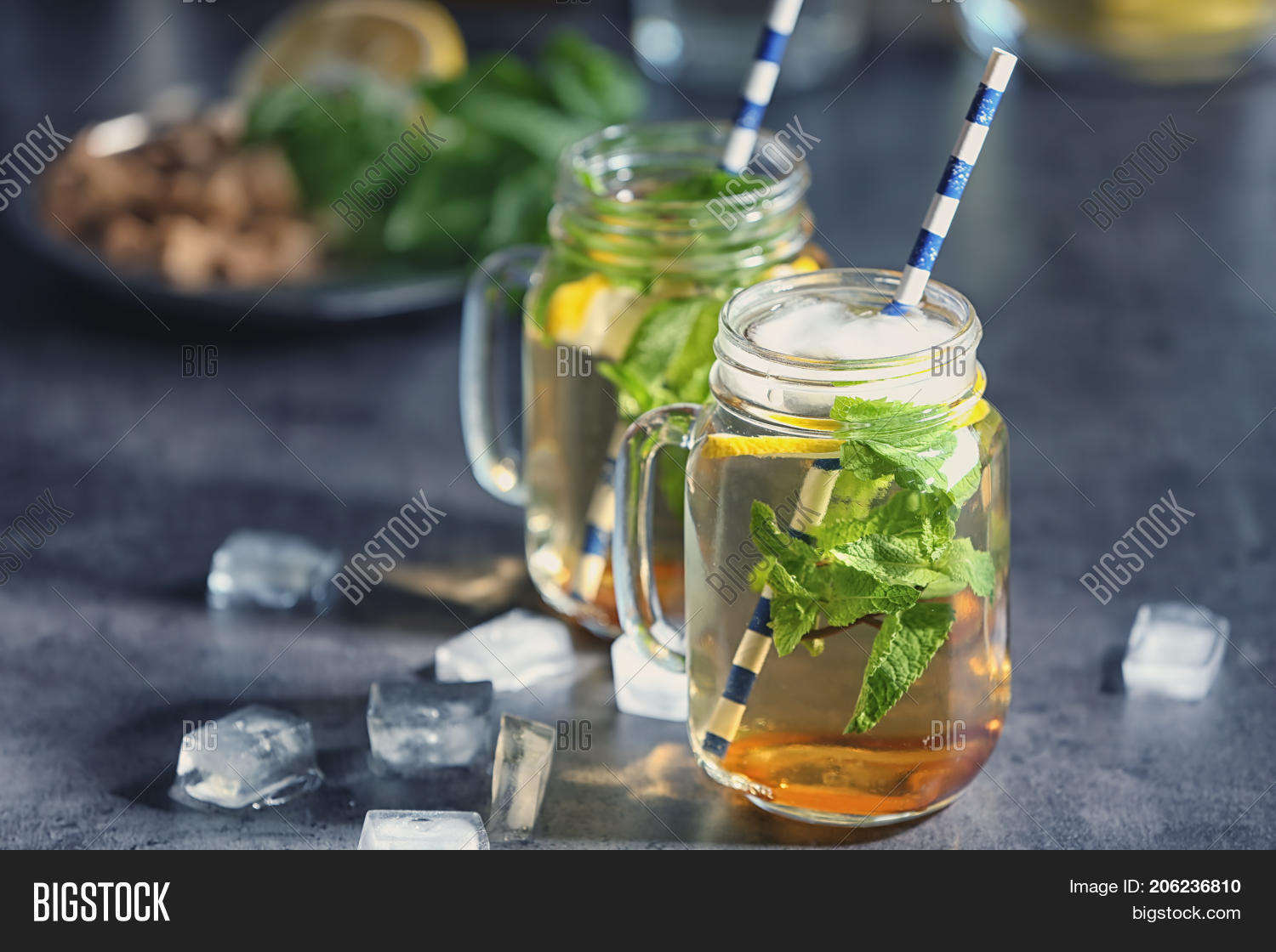 Mason Jars Mint Julep Image & Photo (Free Trial) Bigstock