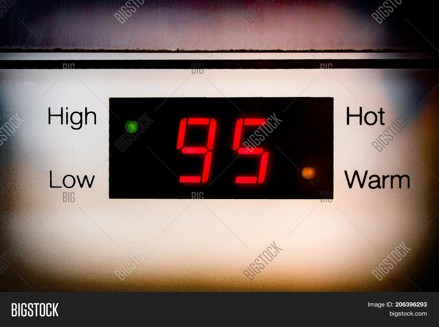 LED Temperature Image & Photo (Free Trial) Bigstock
