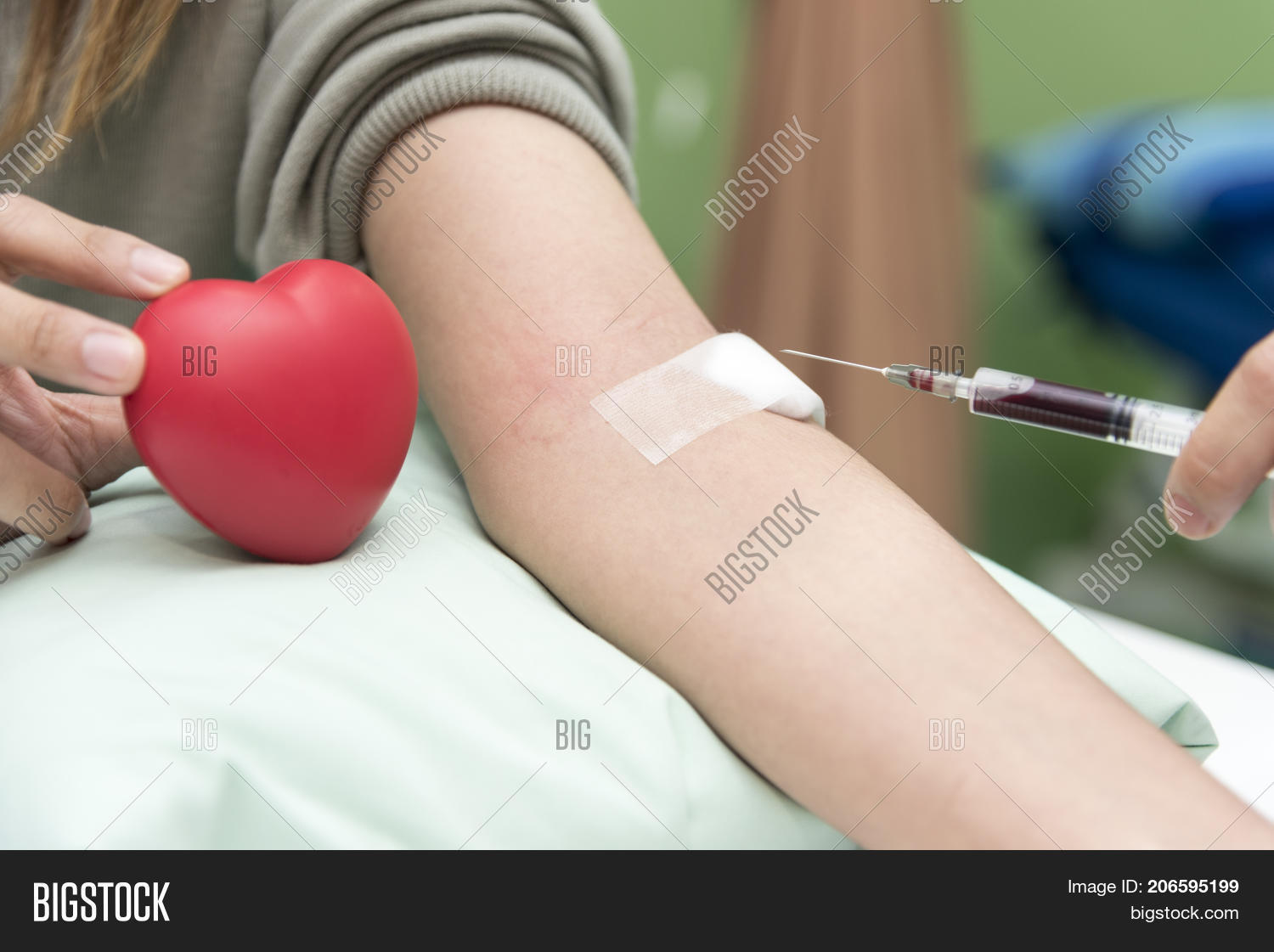 Blood Collect By Nurse Image & Photo (Free Trial) Bigstock