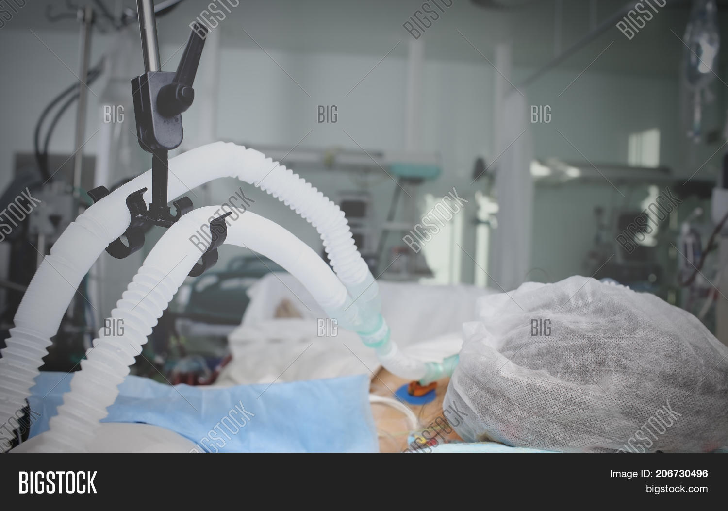 Patient On Mechanical Image & Photo (Free Trial) Bigstock