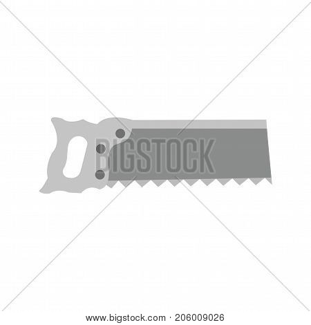 Saw, cut, tennon icon vector image. Can also be used for Hand Tools. Suitable for use on web apps, mobile apps and print media.