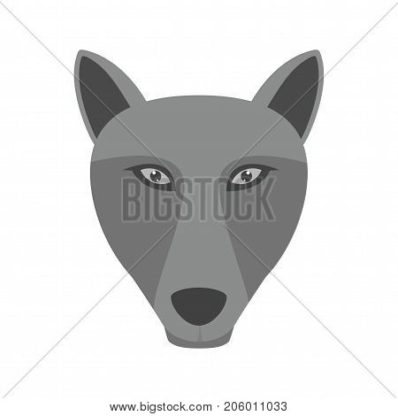 Jungle, snow, reynard icon vector image. Can also be used for Animal Faces. Suitable for mobile apps, web apps and print media.