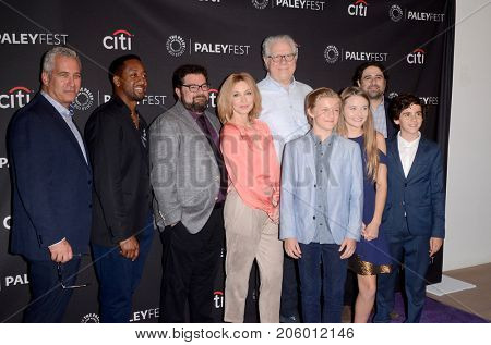 LOS ANGELES - SEP 12:  Me, Myself and I Cast and Producers at the CBS - Me, Myself and I PaleyFest Fall Preview at the Paley Center for Media on September 12, 2017 in Beverly Hills, CA