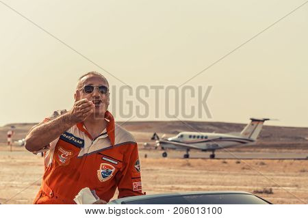 Sivrihisar, Eskisehir, Turkey - September 17, 2017: Sivrihisar Airshows (shg), Small Aviation Event