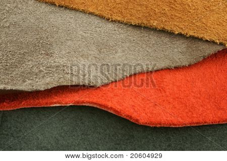 ธรรมชาติ Variegated Suede