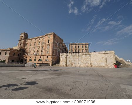 Casteddu (meaning Castle Quarter) In Cagliari
