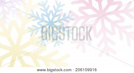 Snowflakes Background Snow Design