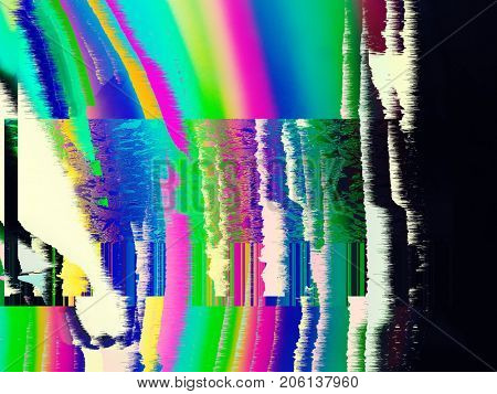 Psychedelic distorted background