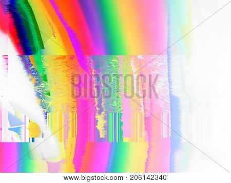 Psychedelic distorted background