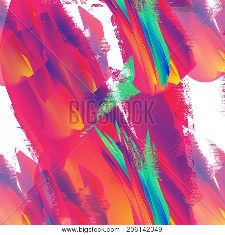 Psychedelic distorted background