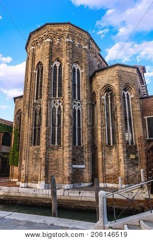 Church of Santa Maria Gloriosa dei Frari in Venice. Italy.