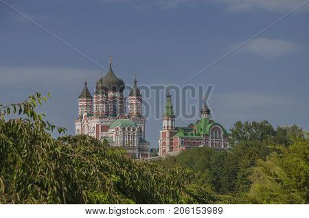  Beautiful Orthodox Church St. Panteleimon Cathedral Cathedral Area The Feofaniya Park is one of the most beautiful places in Kiev the capital of Ukraine.