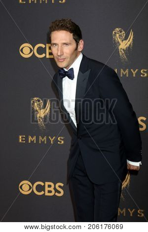 LOS ANGELES - SEP 17:  Mark Feuerstein at the 69th Primetime Emmy Awards - Arrivals at the Microsoft Theater on September 17, 2017 in Los Angeles, CA