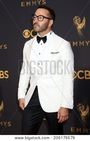 LOS ANGELES - SEP 17:  Jeremy Piven at the 69th Primetime Emmy Awards - Arrivals at the Microsoft Theater on September 17, 2017 in Los Angeles, CA