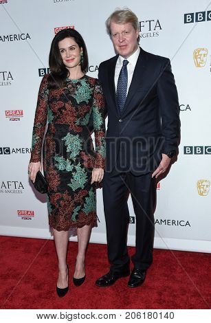 LOS ANGELES - SEP 16:  Charles Spencer and Karen Spencer arrives for the BAFTA TV Tea Party 2017 on September 16, 2017 in West Hollywood, CA                