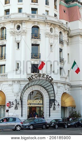 Hotel Negresco, one of the most memorable landmark hotels in France, celebrated its centenary in 2012 - Nice, 21 July 2007