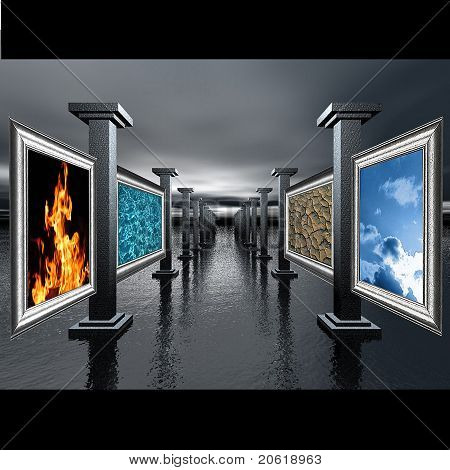 4 elementos
