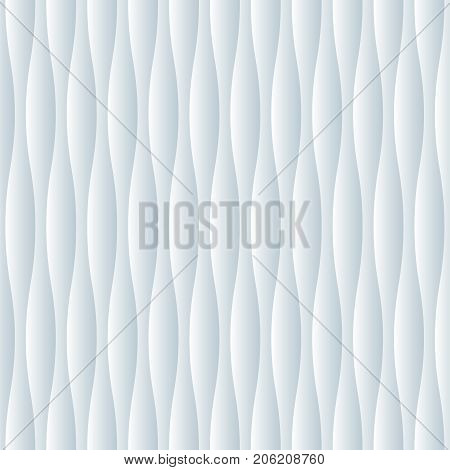Seamless decorative white moulded light and shade relief pattern texture