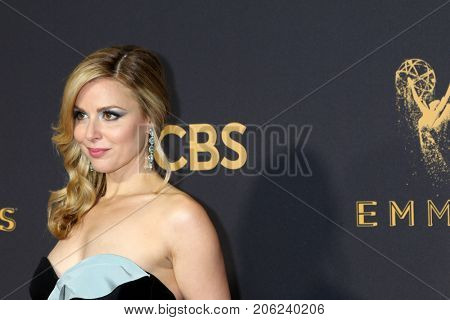 LOS ANGELES - SEP 17:  Cara Buono at the 69th Primetime Emmy Awards - Arrivals at the Microsoft Theater on September 17, 2017 in Los Angeles, CA
