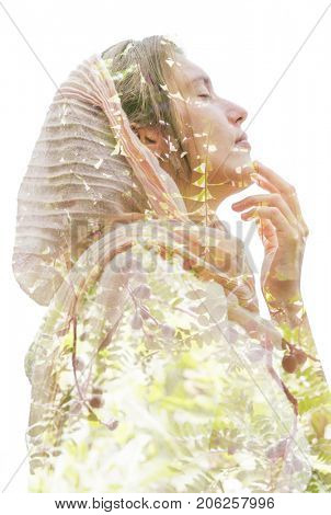 Finding peace on a sunny morning amidst the soft rustle of the trees