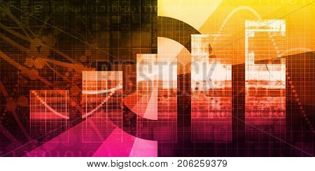 Website Performance Metrics and Conversion Rates Site Concept