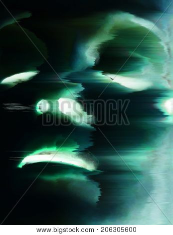 psychedelic abstract glitch background