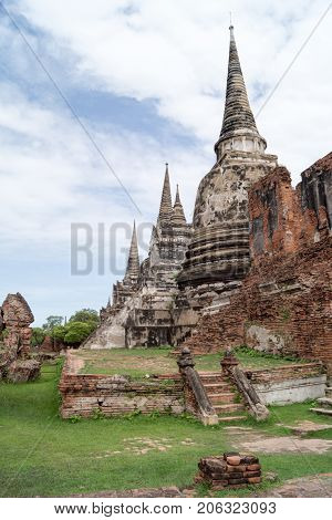 Visit to the second capital of Siams in Ayutthaya today's Thailand