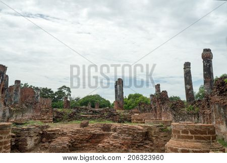Visit to the second capital of Siams in Ayutthaya today's Thailand